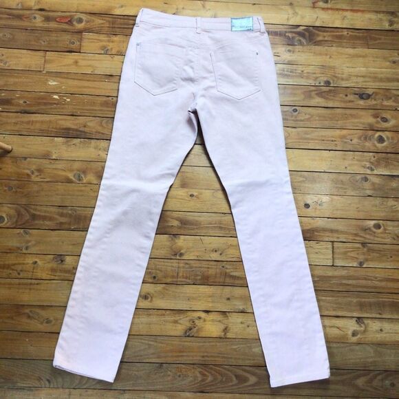 Dkny jeans Soho skinny pink size 4 mid-low rise in powder soft pink soft girl - Picture 3 of 12